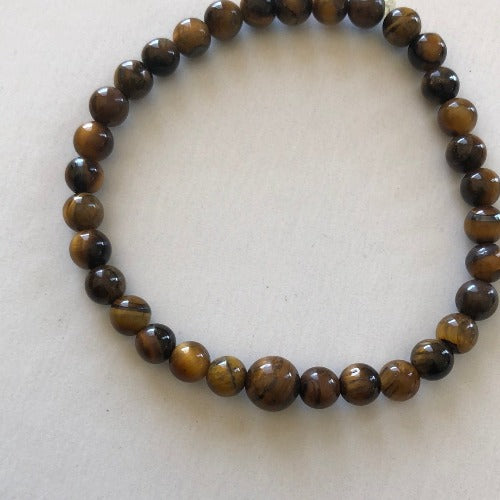 Tiger eye bead bracelet