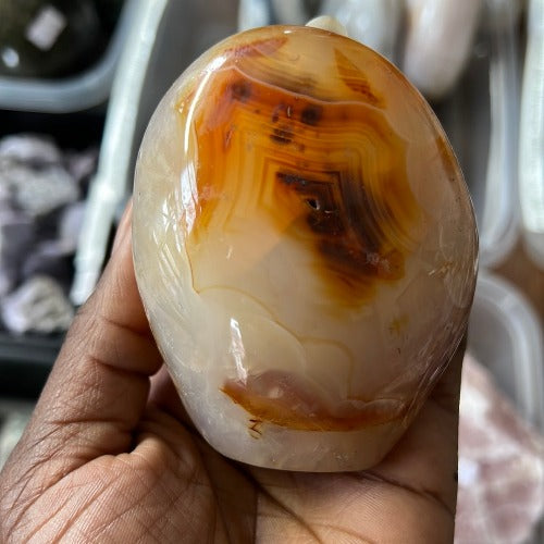 carnelian free form stone