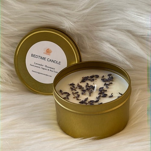 lavender scent candle