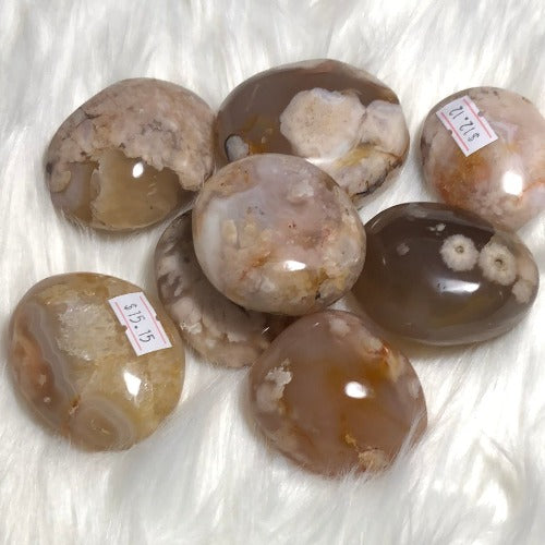 cherry blossom agate stone