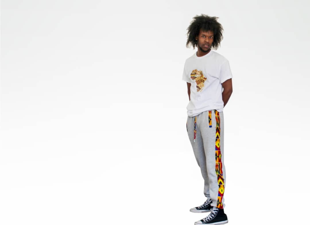 Kente African joggers