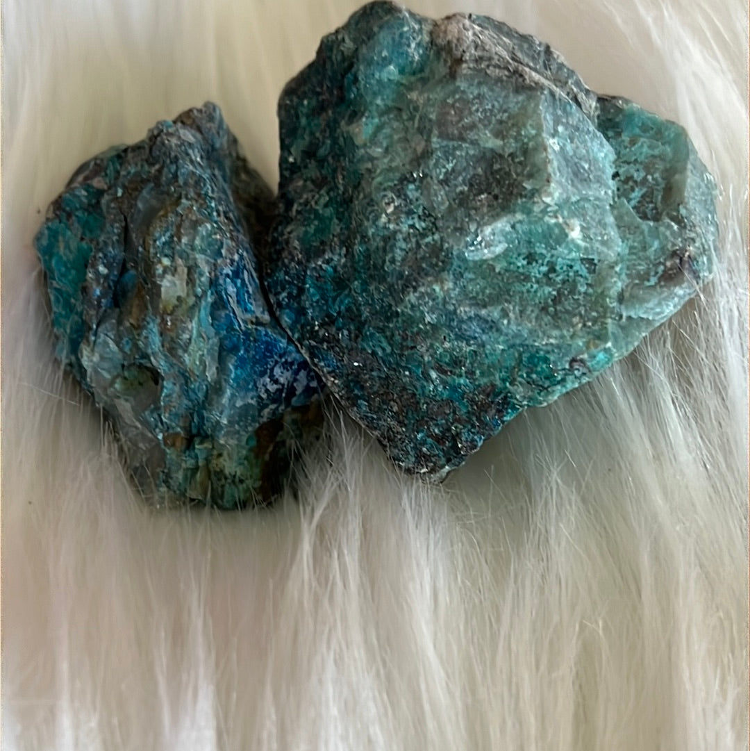 Raw Shattuckite chunk -Mediumship stone