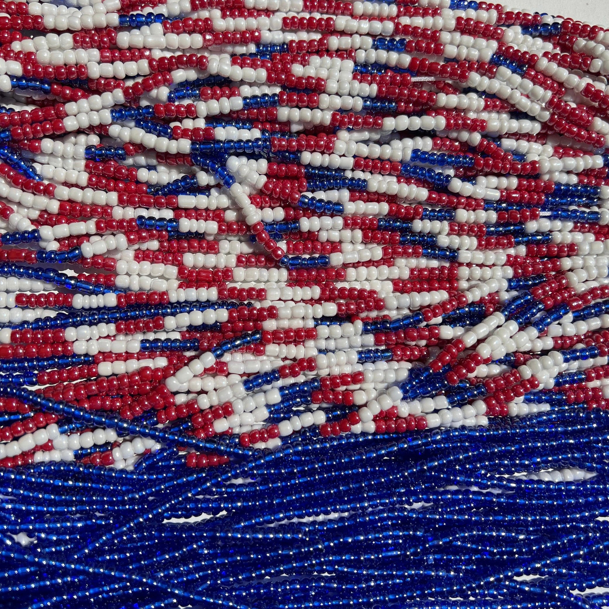 American Flag Waist Beads