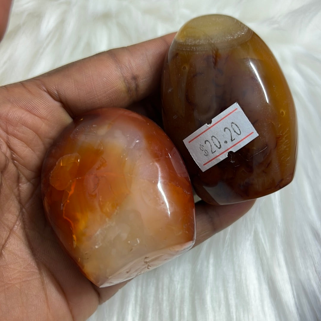 Carnelian stone - Free form Healing stone