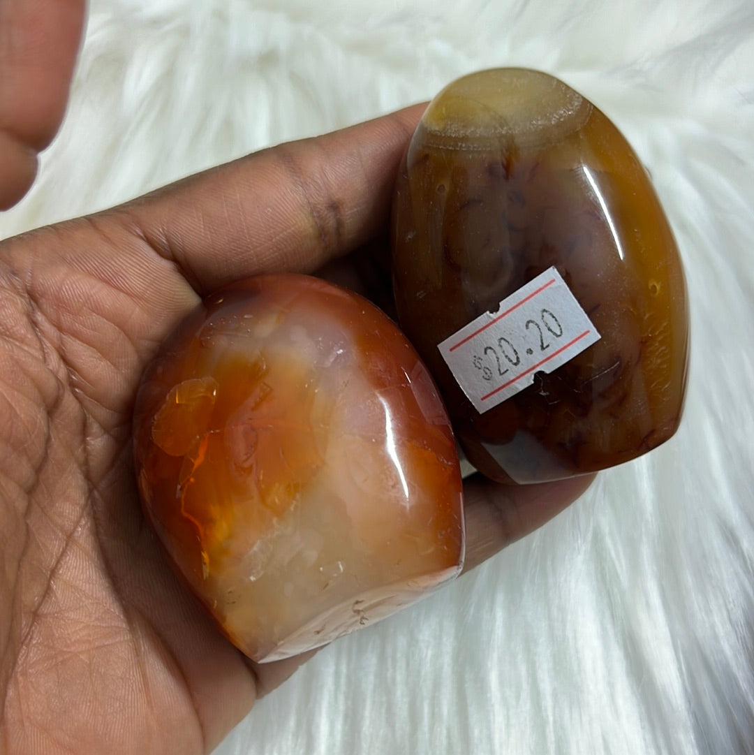 Carnelian stone - Free form Healing stone