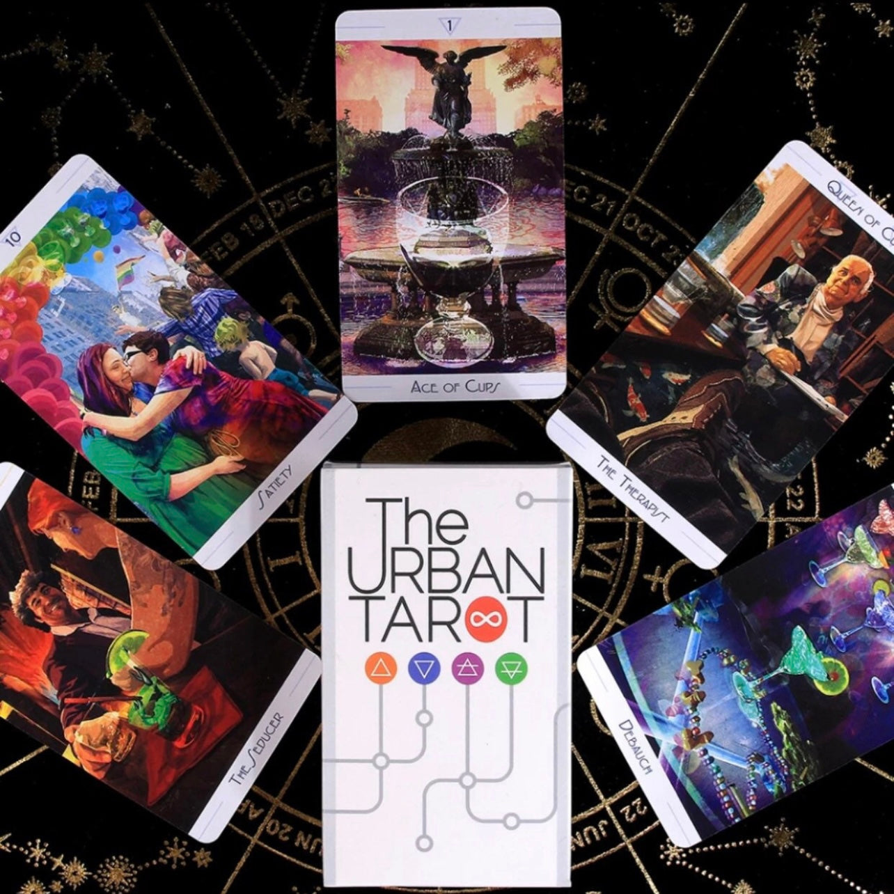 The Urban Tarot Cards deck