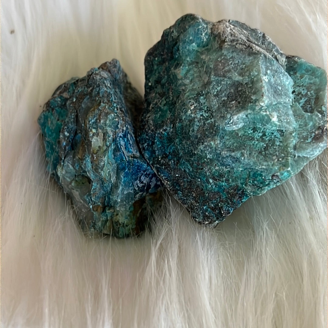 Raw Shattuckite chunk -Mediumship stone