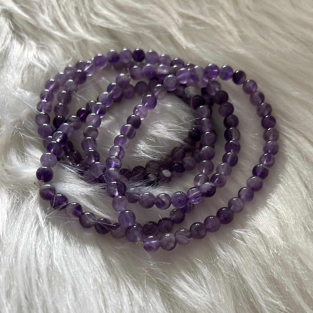 Genuine Amethyst  bracelet