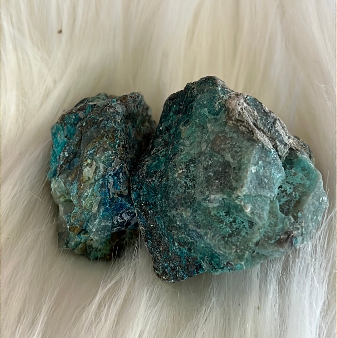 Raw Shattuckite chunk -Mediumship stone