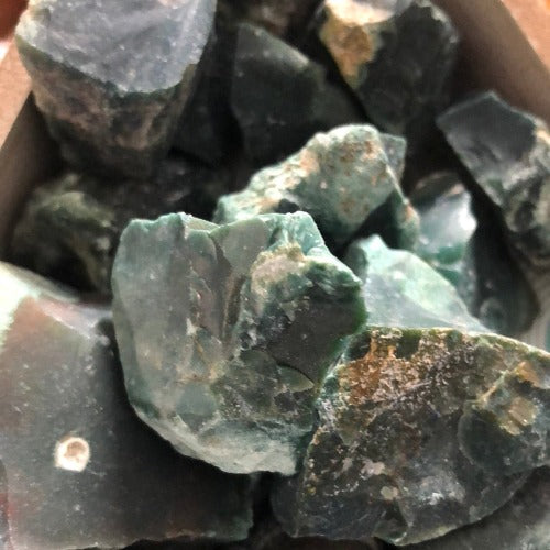 raw bloodstone healing crystal