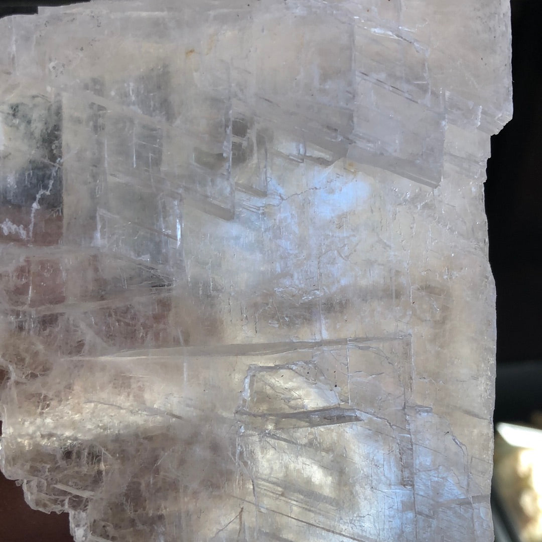 Authentic Selenite slab from Utah - Raw Gypsum