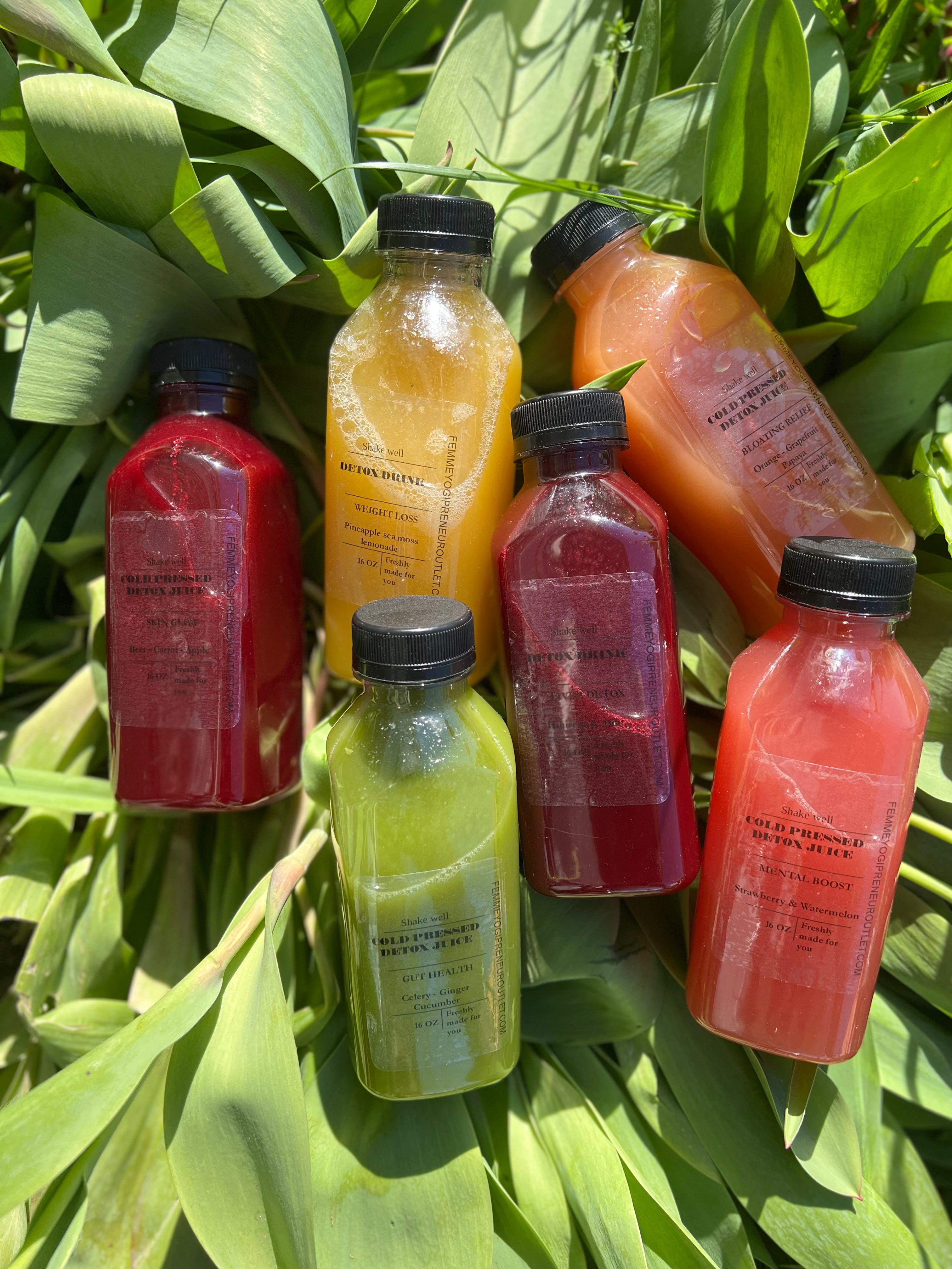 cold pressed juices for detox